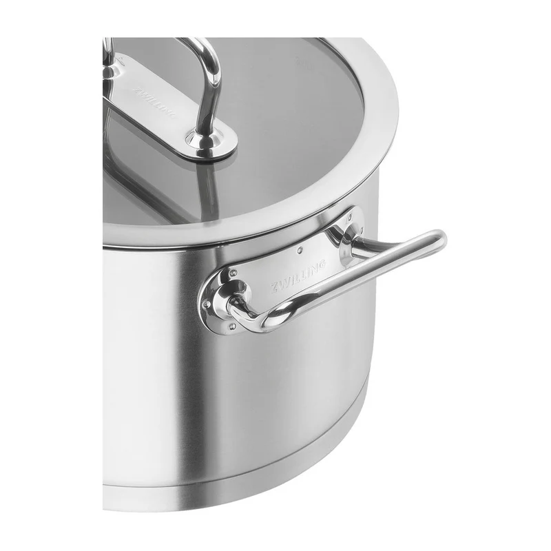 Pro Batteria Pentole In Acciaio Inox 18/10 - Set 5 Pz
