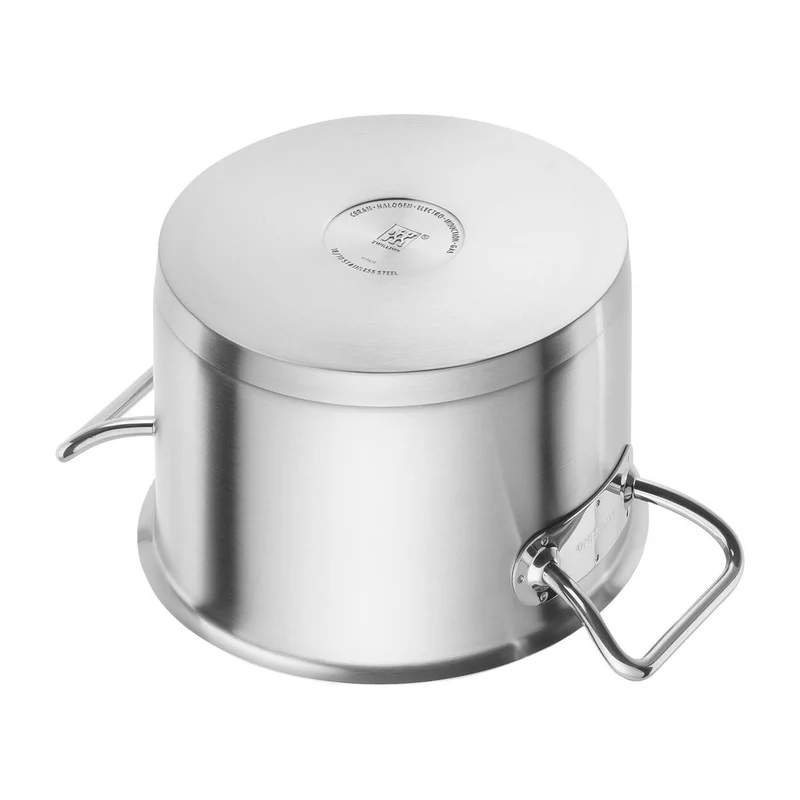 Pro Batteria Pentole In Acciaio Inox 18/10 - Set 5 Pz