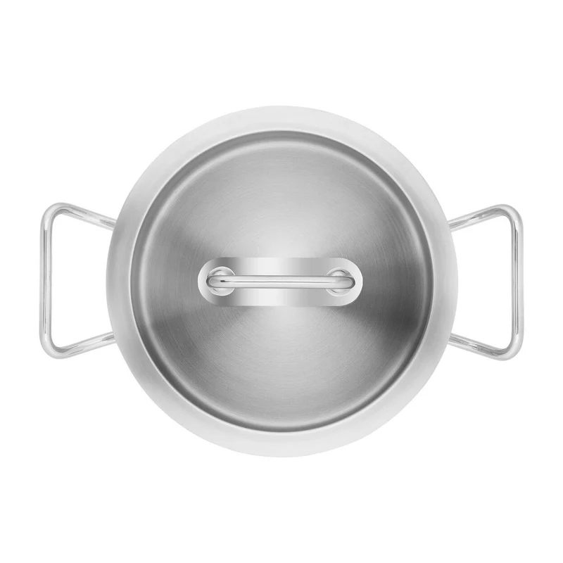 Pro Batteria Pentole In Acciaio Inox 18/10 - Set 5 Pz