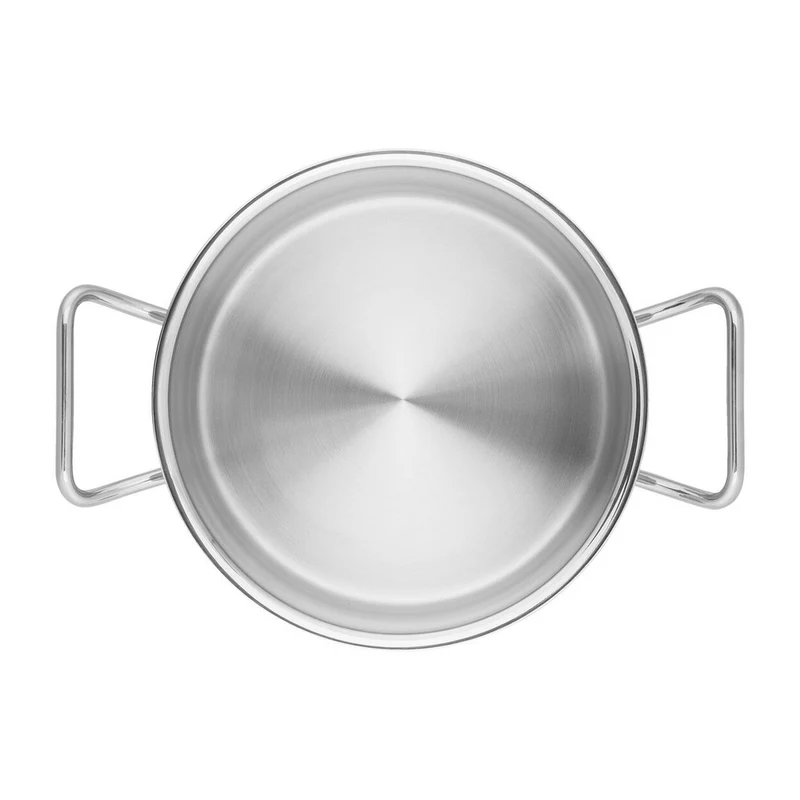 Pro Batteria Pentole In Acciaio Inox 18/10 - Set 5 Pz