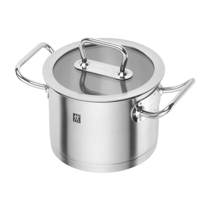 Pro Batteria Pentole In Acciaio Inox 18/10 - Set 5 Pz