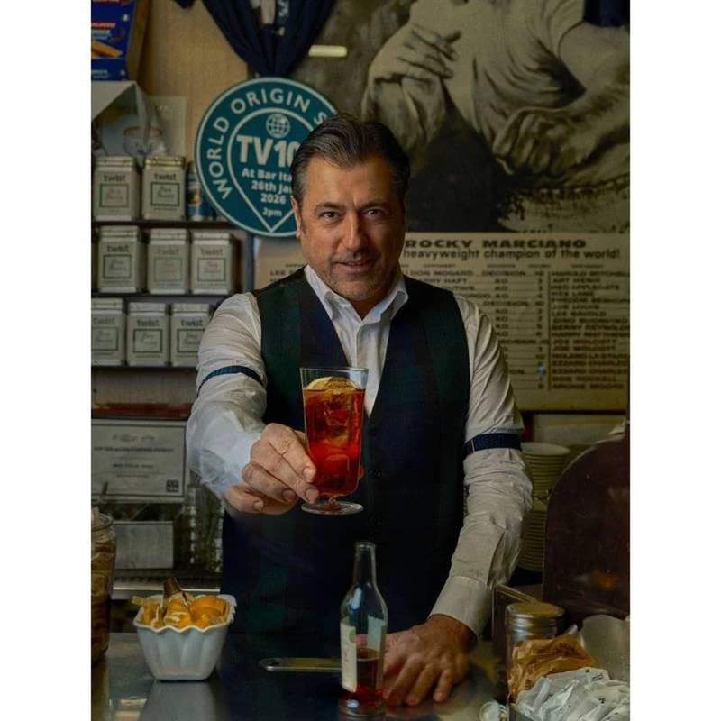 33 cl - Roxy Bar Collins Calice Cocktail Soffiato a Bocca In Vetro - Set 6 Pz