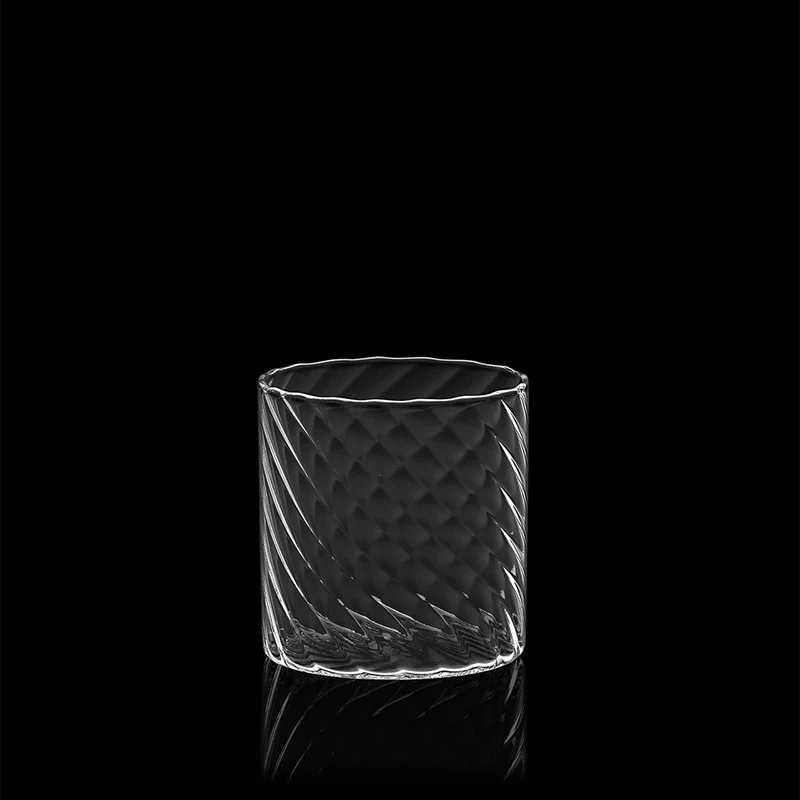 41 cl - Twist Bicchiere Cocktail Tumbler Soffiato a Bocca In Vetro Borosilicato - Set 6 Pz