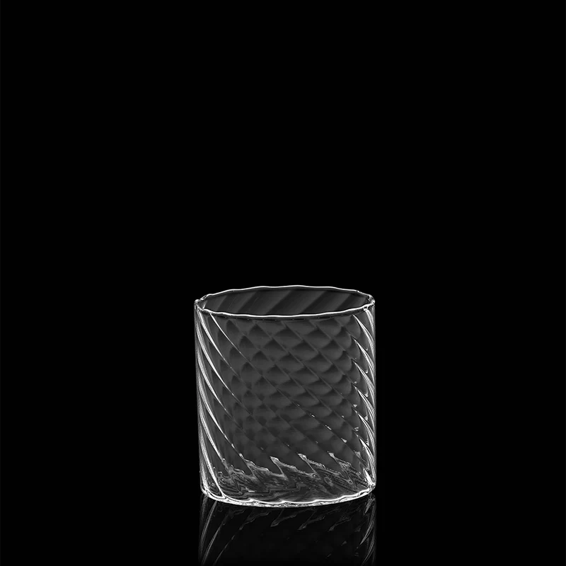32 cl - Twist Bicchiere Cocktail Tumbler Soffiato a Bocca In Vetro Borosilicato - Set 6 Pz