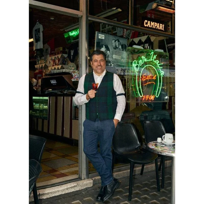 21.8 cl - Roxy Bar Punch Calice Cocktail Soffiato a Bocca In Vetro - Set 6 Pz