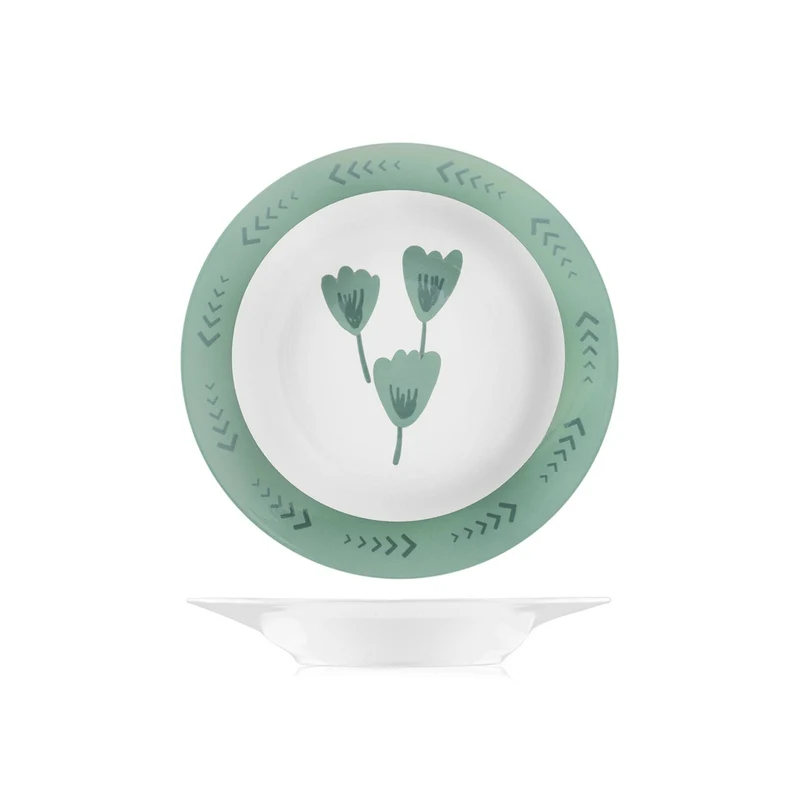 Soft Bloom Servizio Piatti In Stoneware - Set 18 Pz