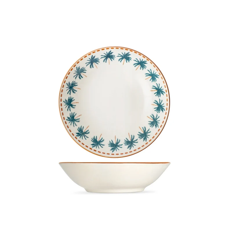 Haiti Servizio Piatti In Stoneware - Set 18 Pz