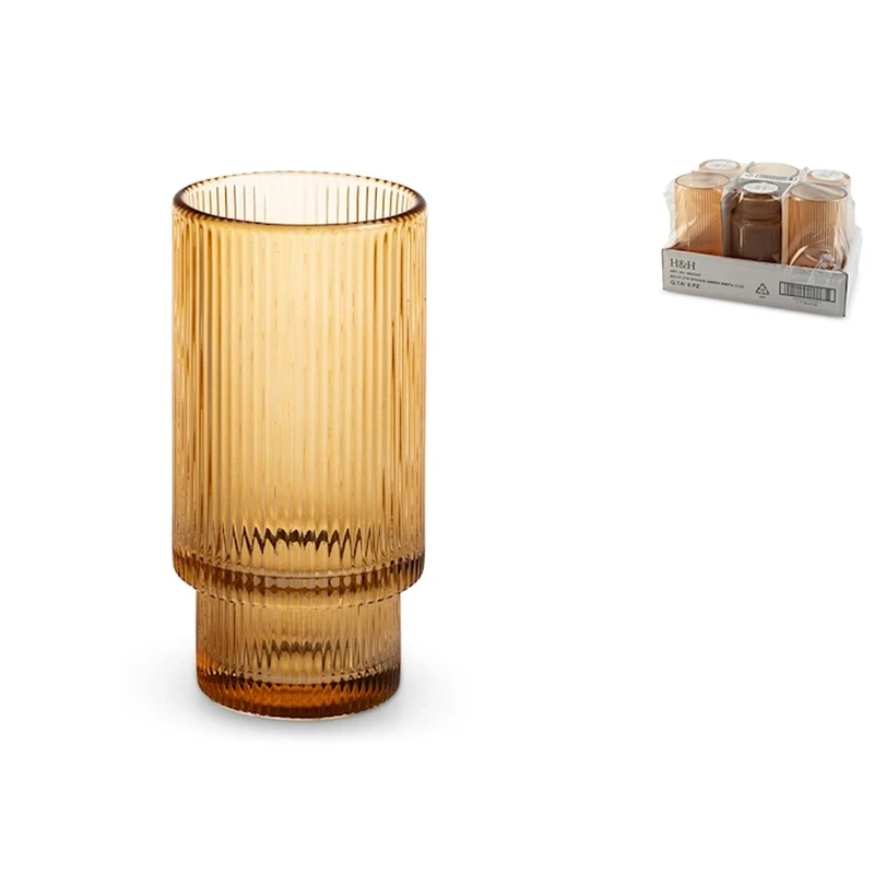 32 cl - Epoque Bicchiere Bibita In Vetro - Set 6 Pz