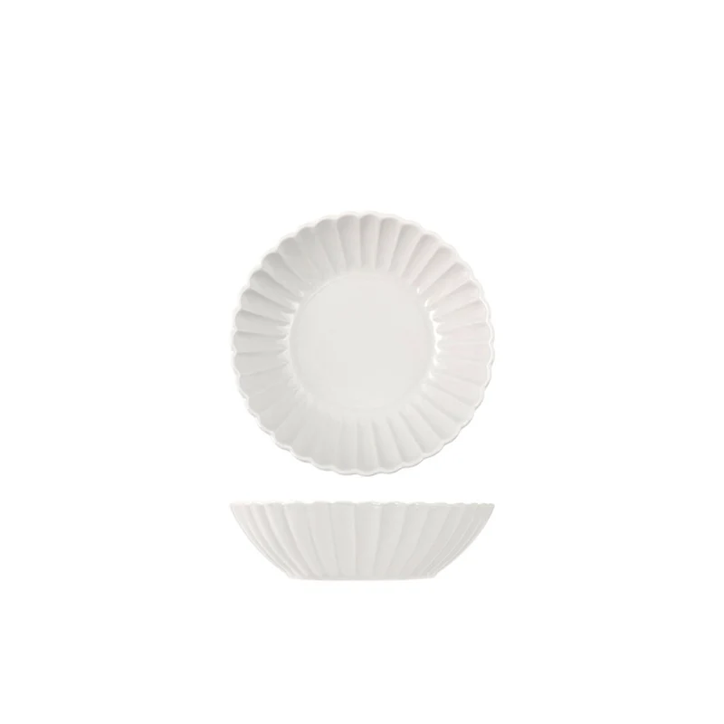 Lotus Servizio Piatti In Stoneware - Set 18 Pz