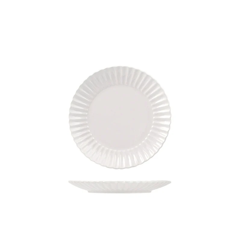 Lotus Servizio Piatti In Stoneware - Set 18 Pz