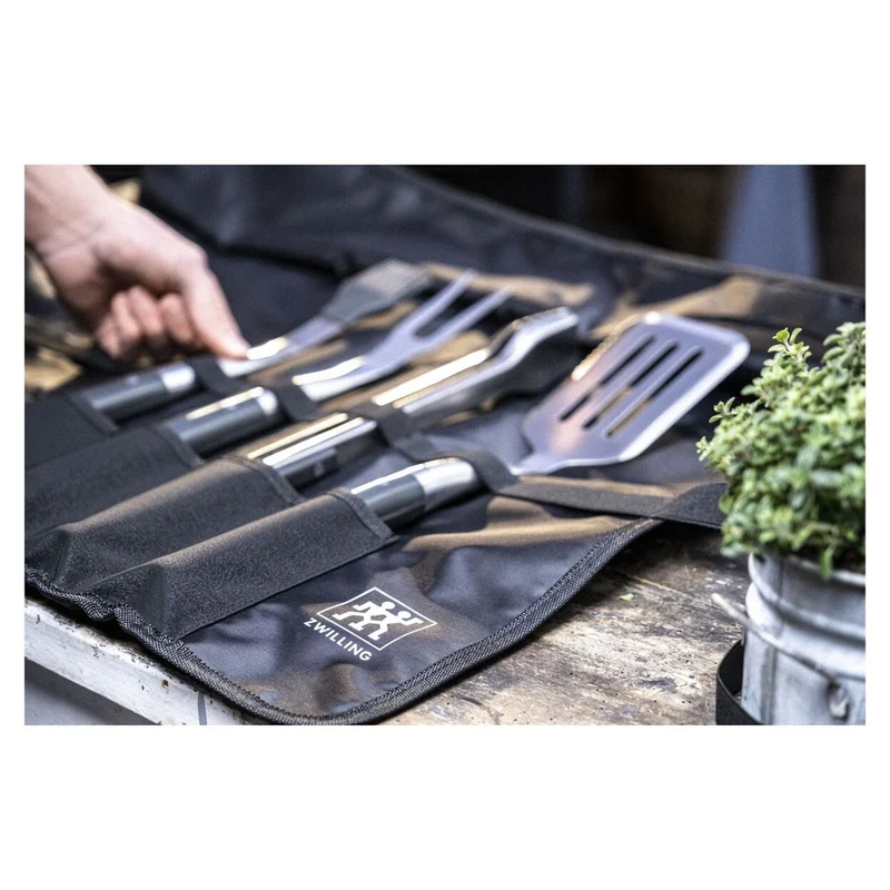 BBQ+ Set Accessori Barbecue In Acciaio Inox