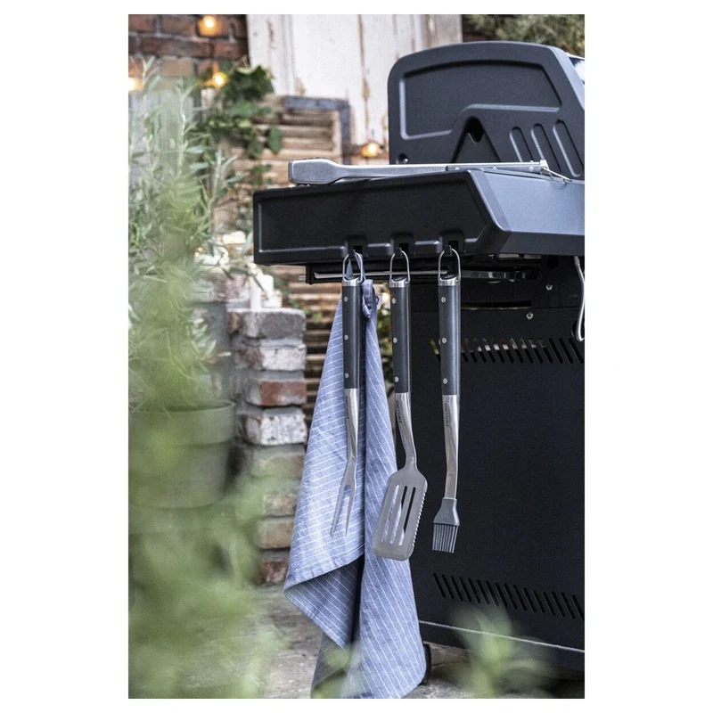BBQ+ Set Accessori Barbecue In Acciaio Inox