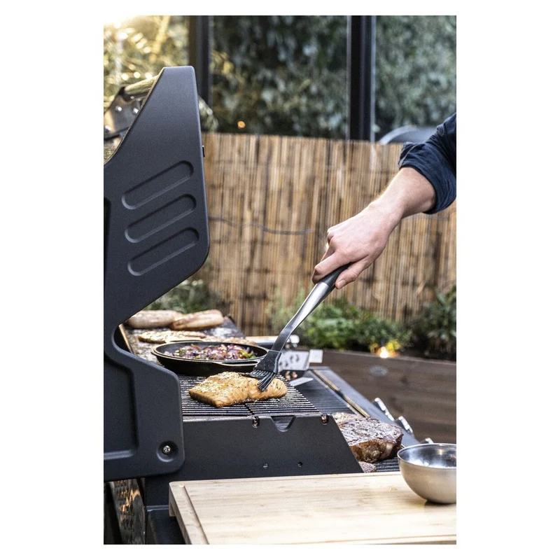 41 cm - BBQ+ Pennello Da Pasticceria In Acciaio Inox