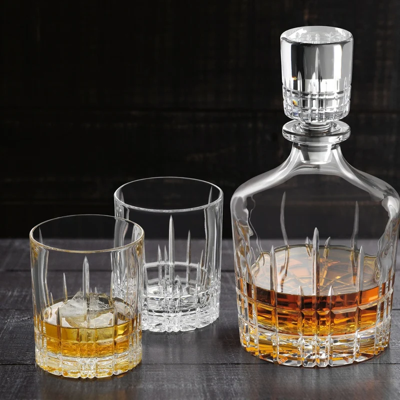 Perfect Serve Collection Set Whisky In Vetro Cristallino - Set 3 Pz