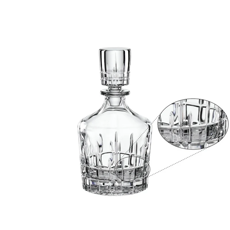 75 cl - Perfect Serve Collection Bottiglia Whisky In Vetro Cristallino