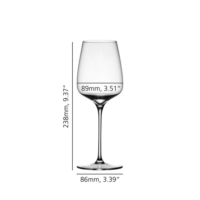 51 cl - Willsberger Anniversary Calice Vino Rosso In Vetro Cristallino - Set 4 Pz