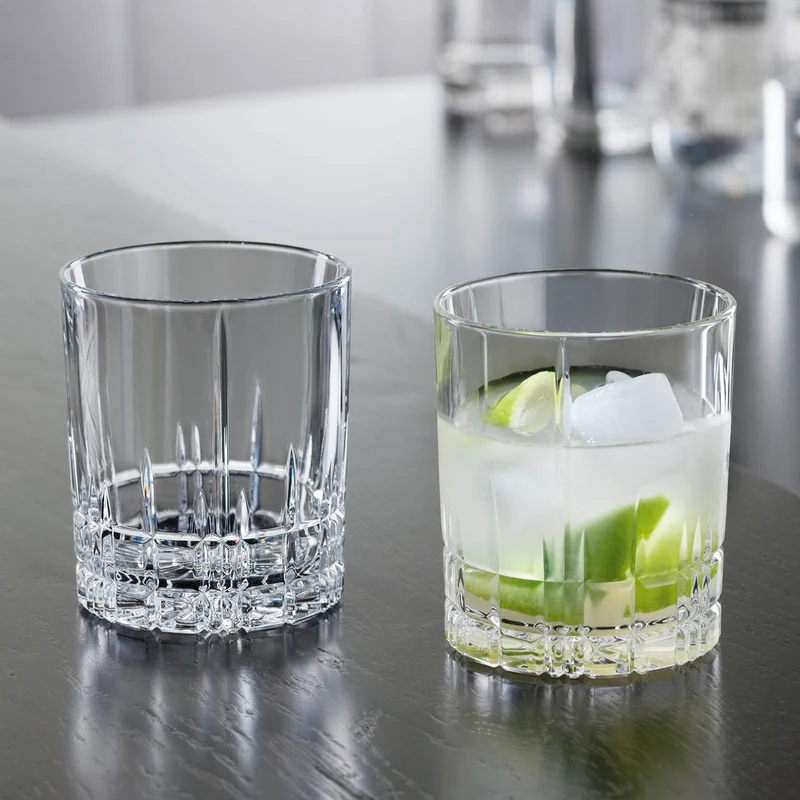 37 cl - Perfect Serve Collection Bicchiere Cocktail DOF In Vetro Cristallino - Set 4 Pz