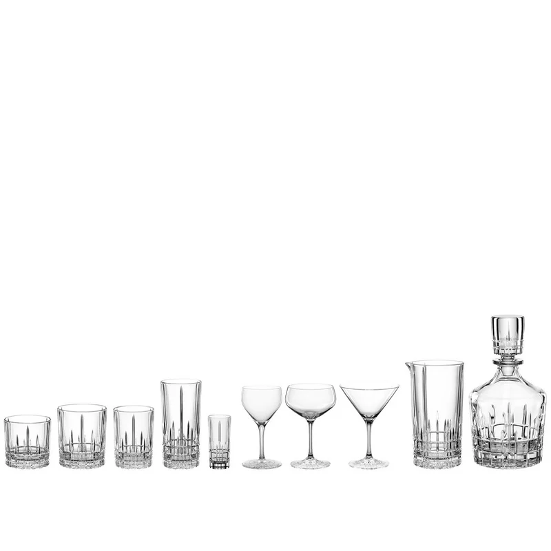 37 cl - Perfect Serve Collection Bicchiere Cocktail DOF In Vetro Cristallino - Set 4 Pz
