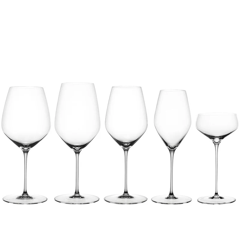 34.7 cl - Hi-Lite Calice Flute Champagne In Vetro Cristallino - Set 2 Pz