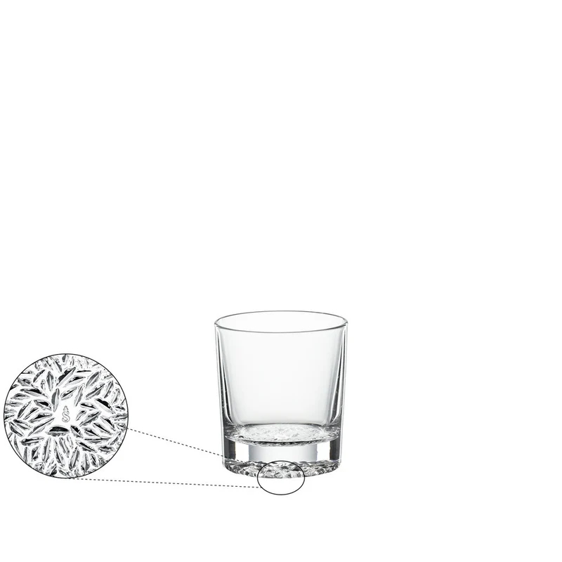 30.9 cl - Lounge 2.0 Bicchiere Whisky In Vetro Cristallino - Set 4 Pz