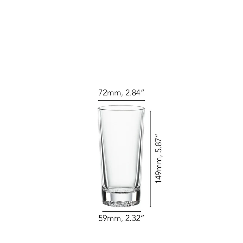 30.5 cl - Lounge 2.0 Bicchiere Cocktail Long Drink In Vetro Cristallino - Set 4 Pz