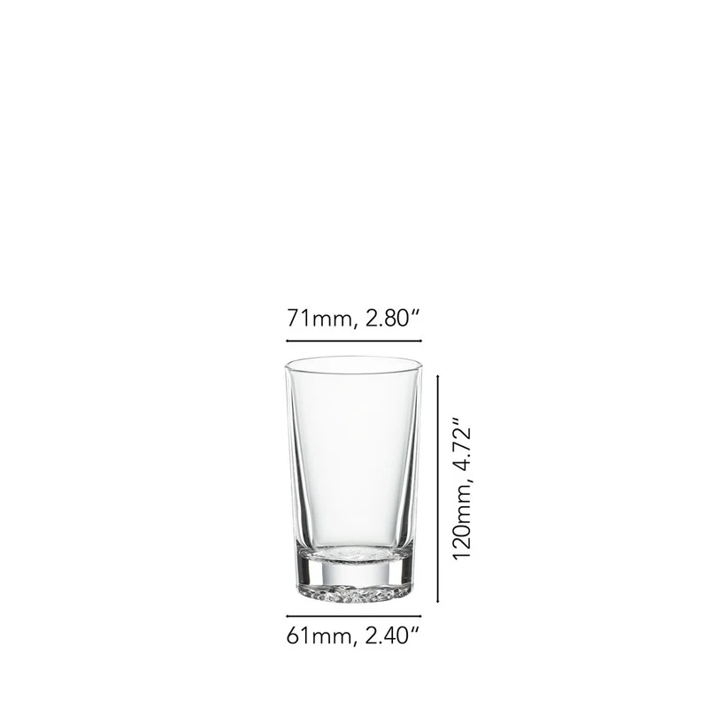 24.7 cl - Lounge 2.0 Bicchiere Bibita In Vetro Cristallino - Set 4 Pz