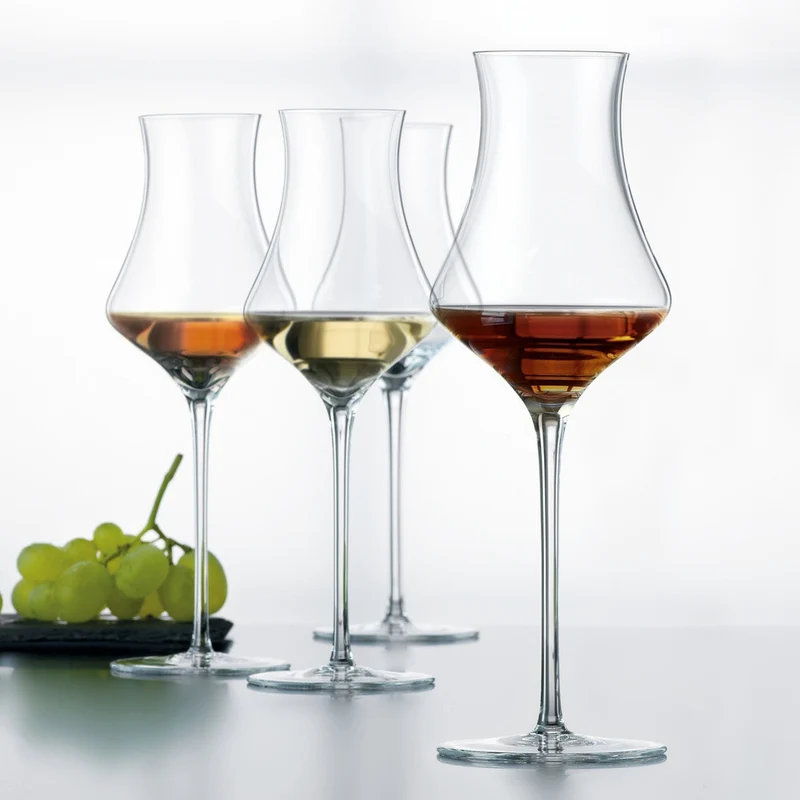 19 cl - Willsberger Anniversary Calice Liquore Digestivo In Vetro Cristallino - Set 4 Pz