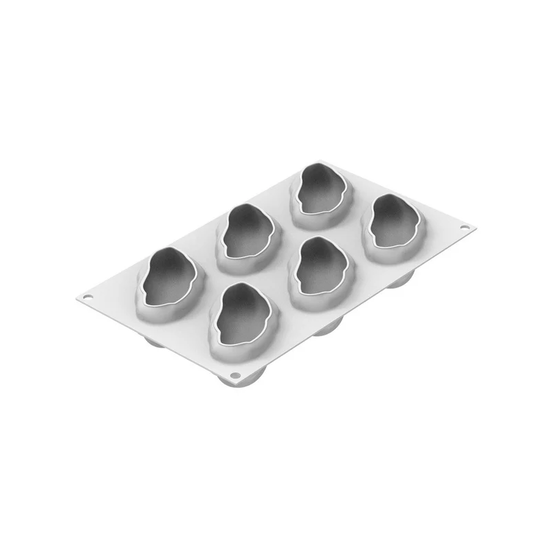 6 Forme - Pistacchio 120 Stampo Dolci Frutta Realistica In Silicone Cutter Incluso