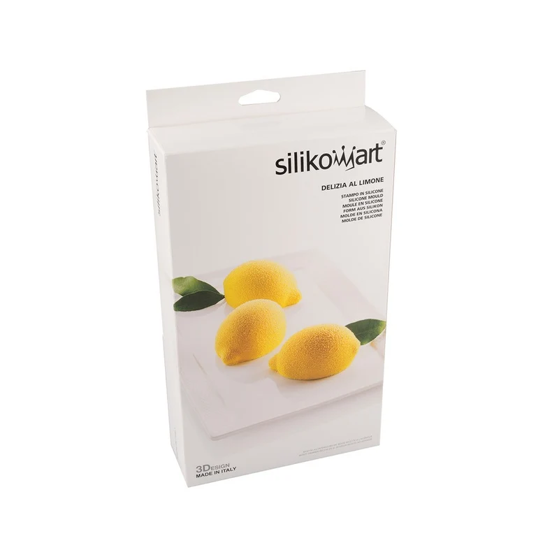 6 Forme - Delizia Al Limone Stampo Dolci Frutta Realistica In Silicone Cutter Incluso