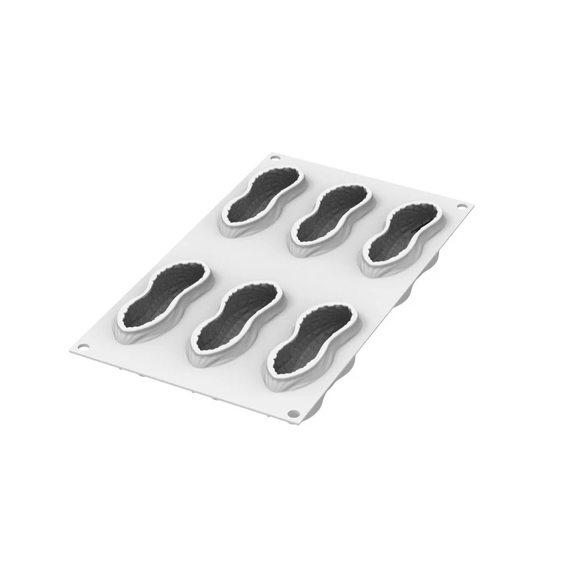 6 Forme - Arachide 100 Stampo Dolci Frutta Realistica In Silicone Cutter Incluso