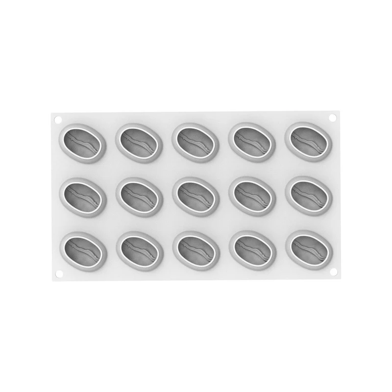 15 Forme - Caffè 30 Stampo Dolci Frutta Realistica In Silicone Cutter Incluso