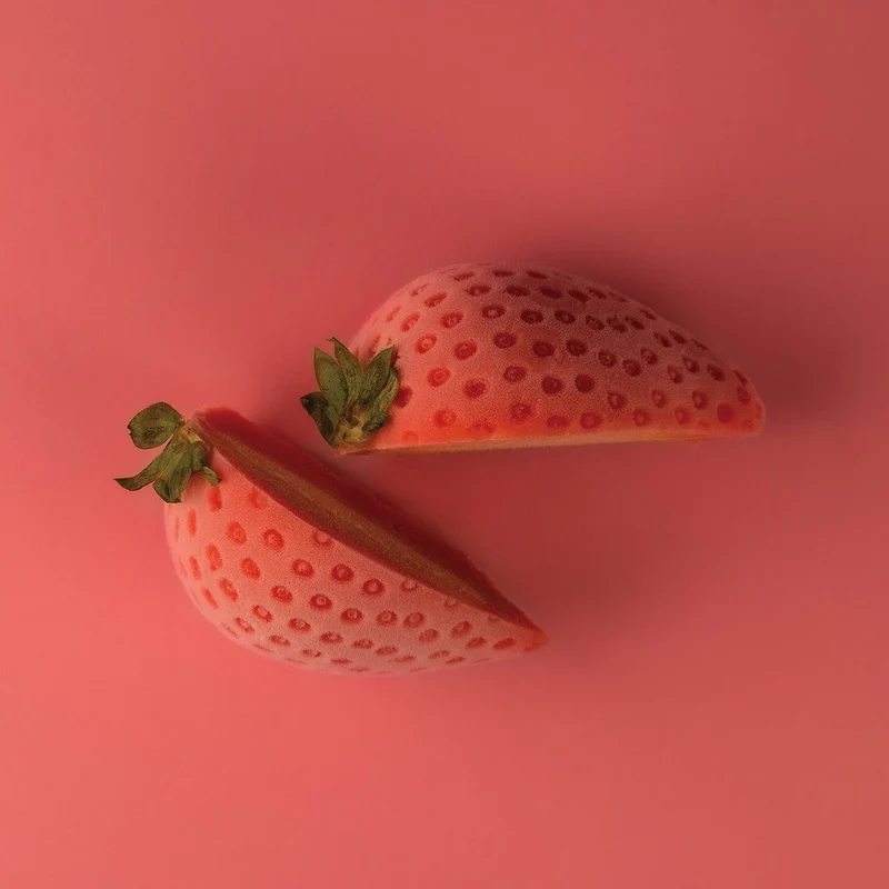 15 Forme - Fragola 30 Stampo Dolci Frutta Realistica In Silicone Cutter Incluso