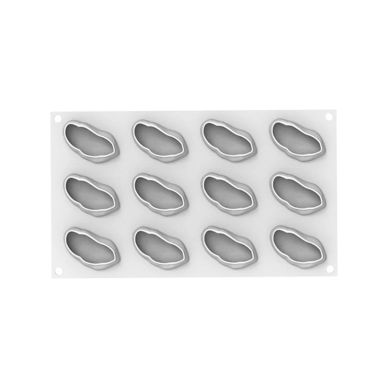 12 Forme - Pistacchio 30 Stampo Dolci Frutta Realistica In Silicone Cutter Incluso