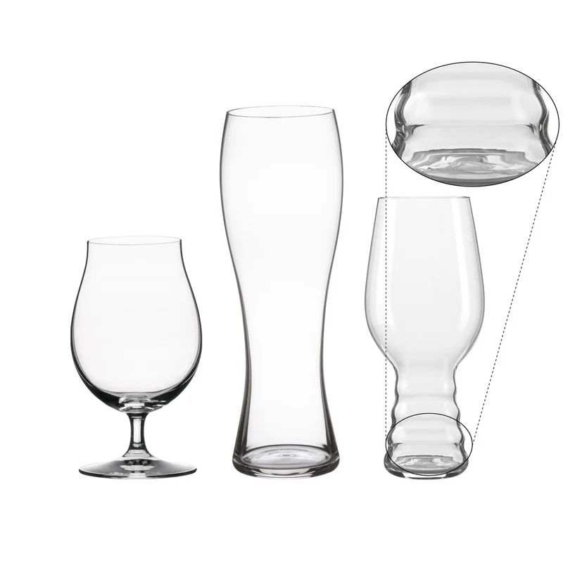 Beer Classics Set Degustazione Birra In Vetro - Set 3 Pz