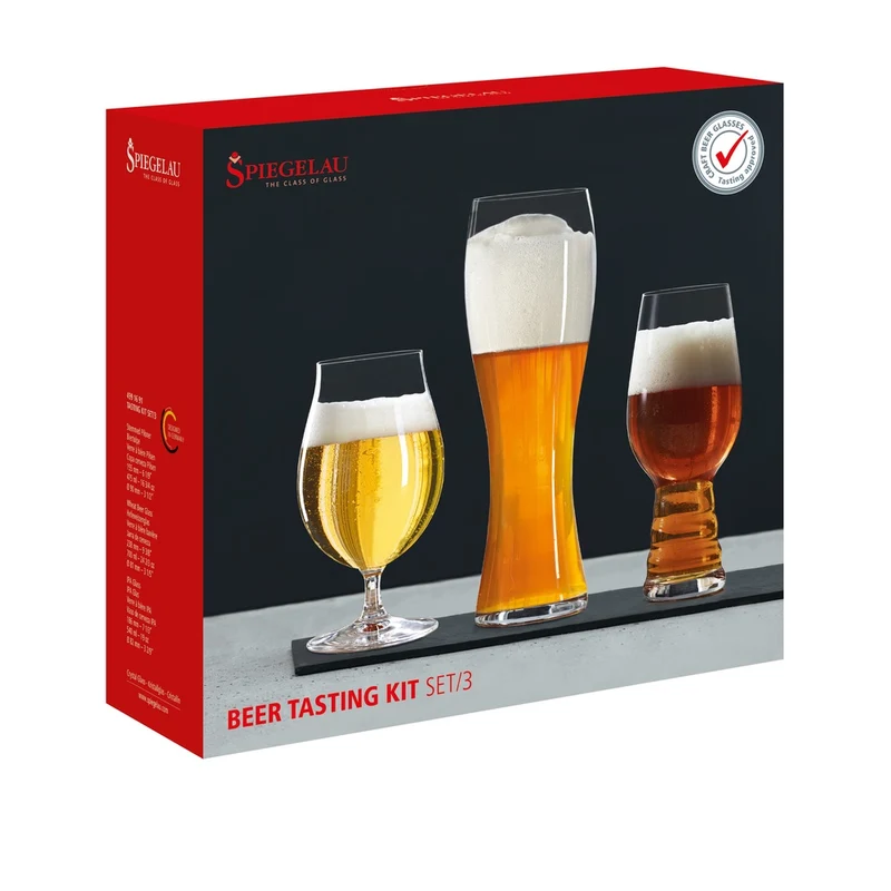 Beer Classics Set Degustazione Birra In Vetro - Set 3 Pz