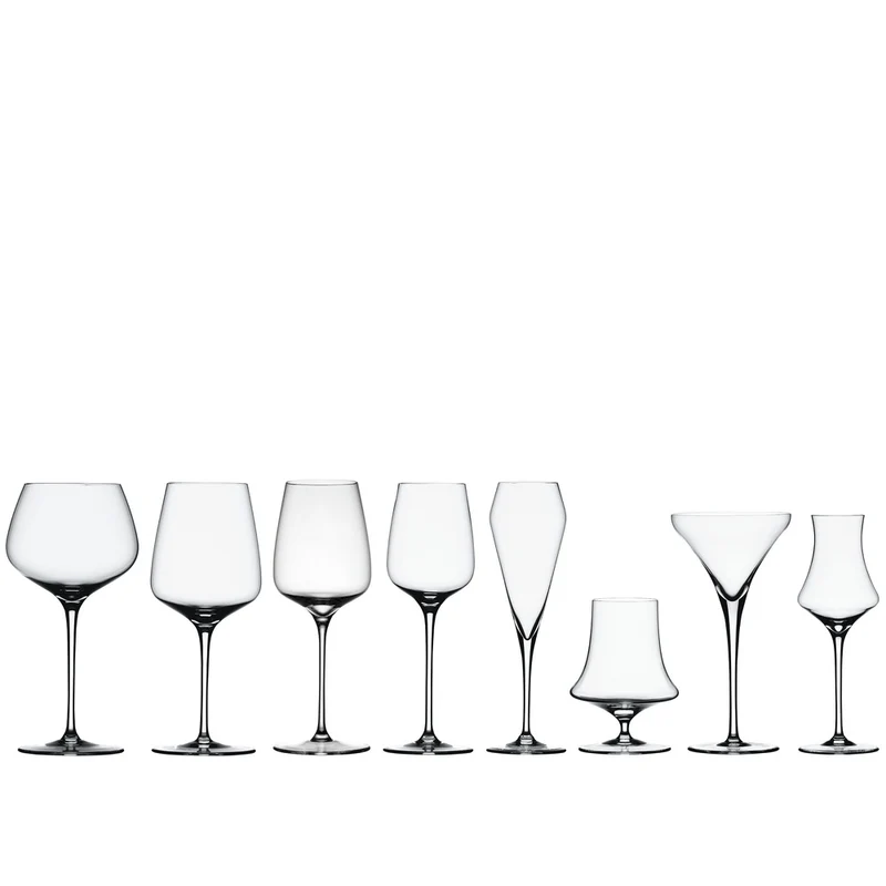 77 cl - Willsberger Anniversary Calice Vino Rosso Burgundy In Vetro Cristallino - Set 4 Pz