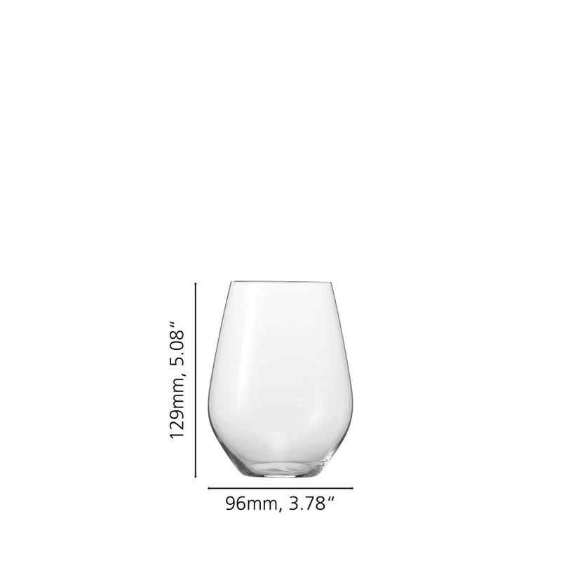 63 cl - Authentis Bicchiere Multiuso Tumbler XXL In Vetro - Set 6 Pz