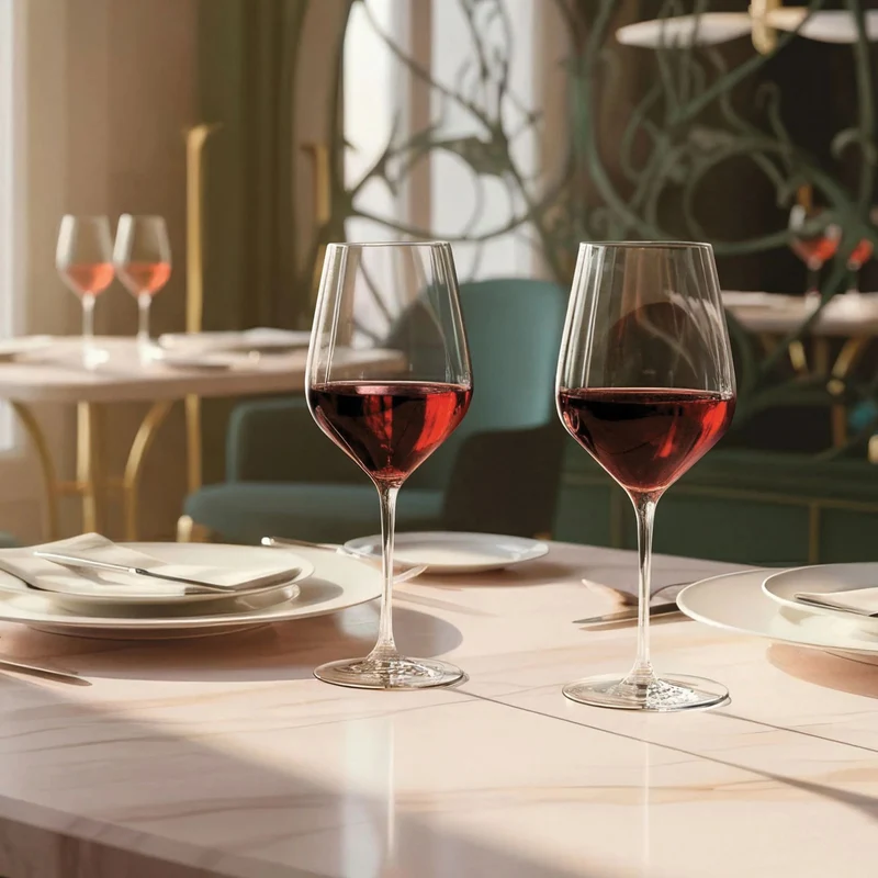 65 cl - Mylla Calice Vino Rosso In Vetro - Set 6 Pz