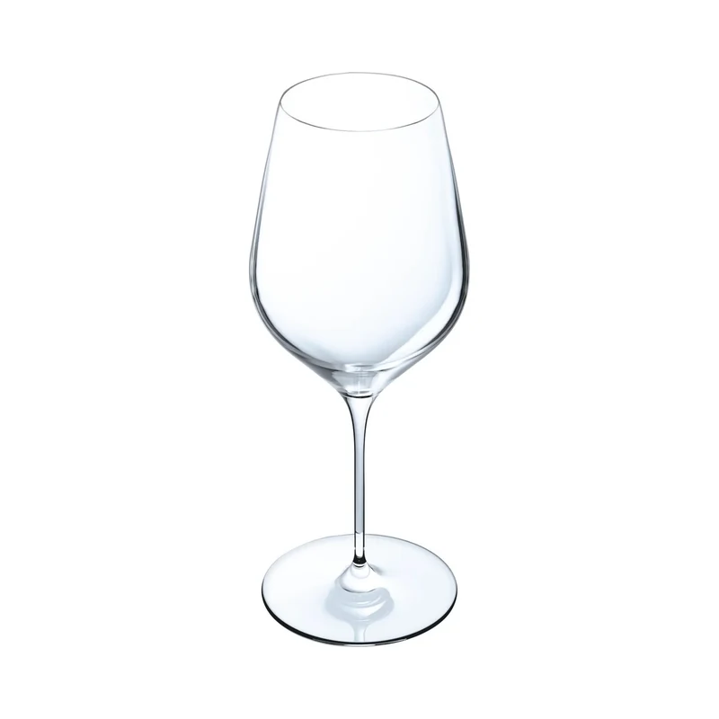 38 cl - Mylla Calice Vino Bianco Spumante Con Punti Perlage In Vetro - Set 6 Pz
