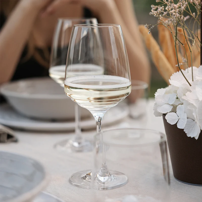45 cl - Esperienze Calice Vino Bianco In Vetro - Set 2 Pz