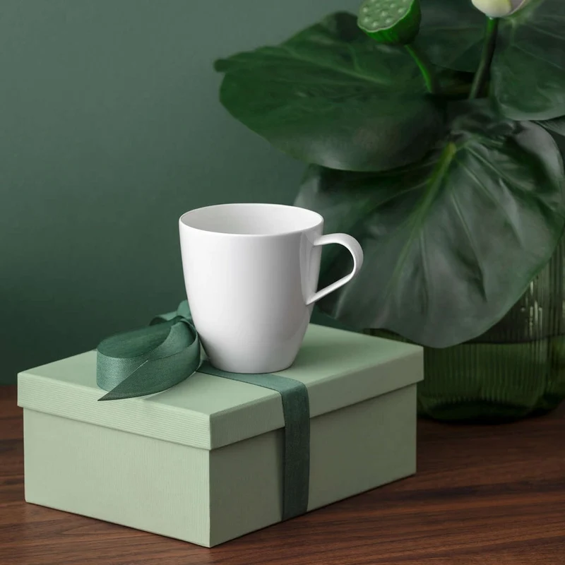 27 cl - Pura Tazza Mug In Porcellana Premium - Set 6 Pz