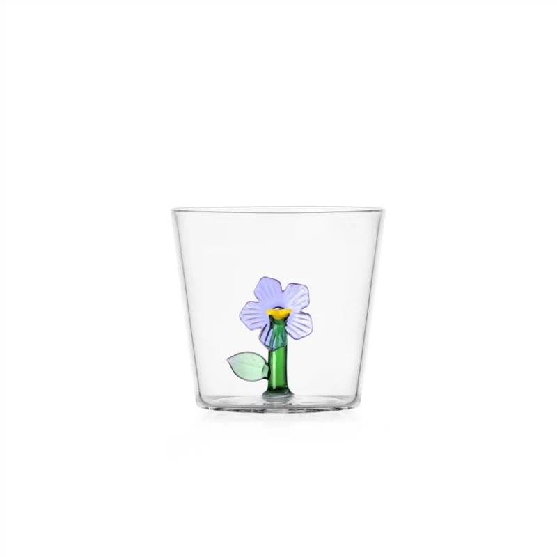 30 cl - Botanica Bicchiere Acqua Tumbler In Vetro Borosilicato