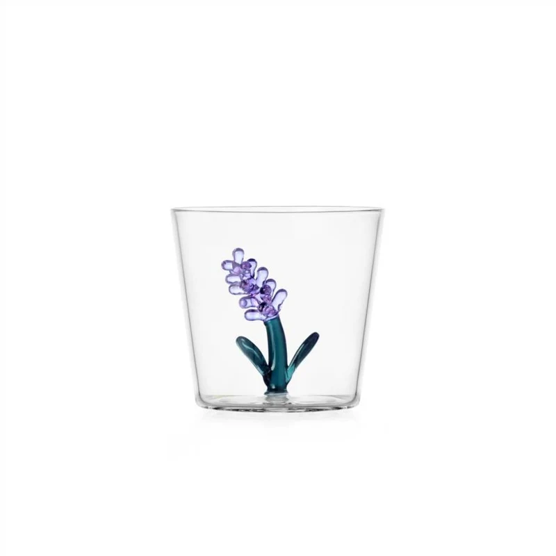 30 cl - Botanica Bicchiere Acqua Tumbler In Vetro Borosilicato