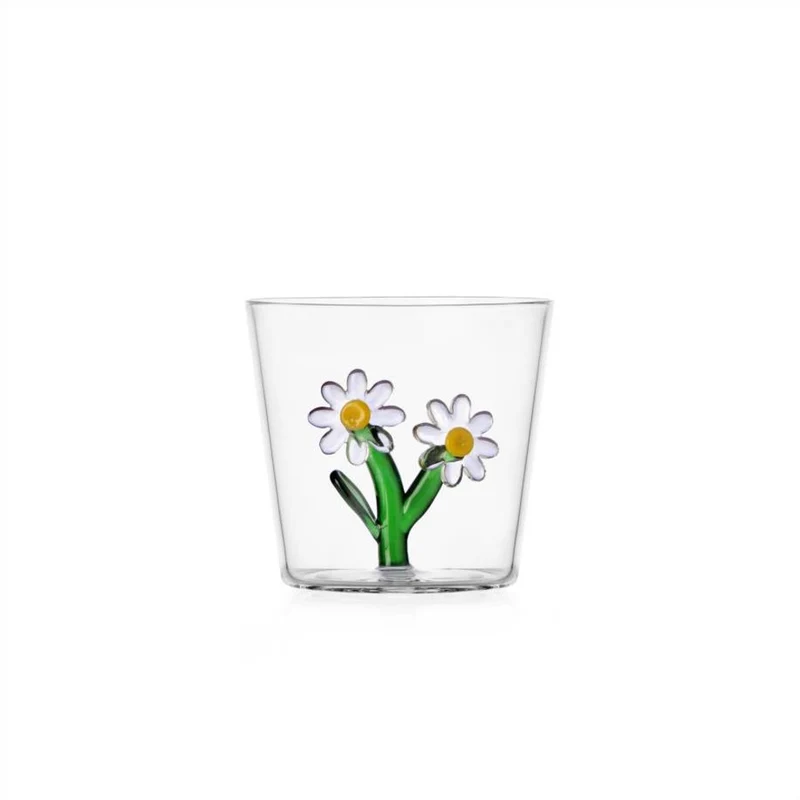 30 cl - Botanica Bicchiere Acqua Tumbler In Vetro Borosilicato