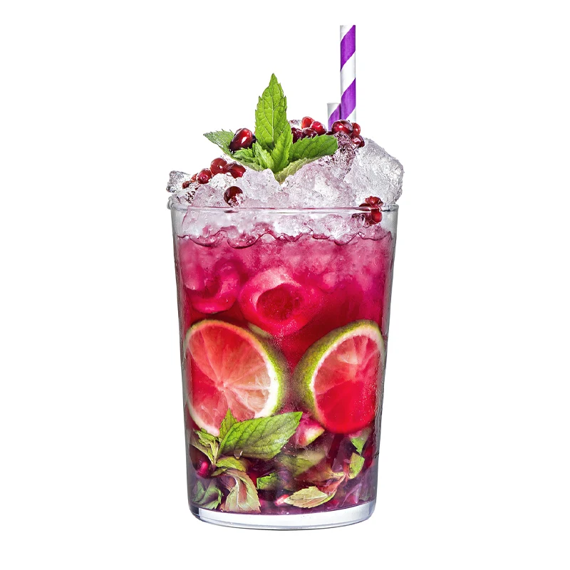 51 cl - Bistro Bar Bicchiere Bibita in Vetro Temperato - Set 12 Pezzi