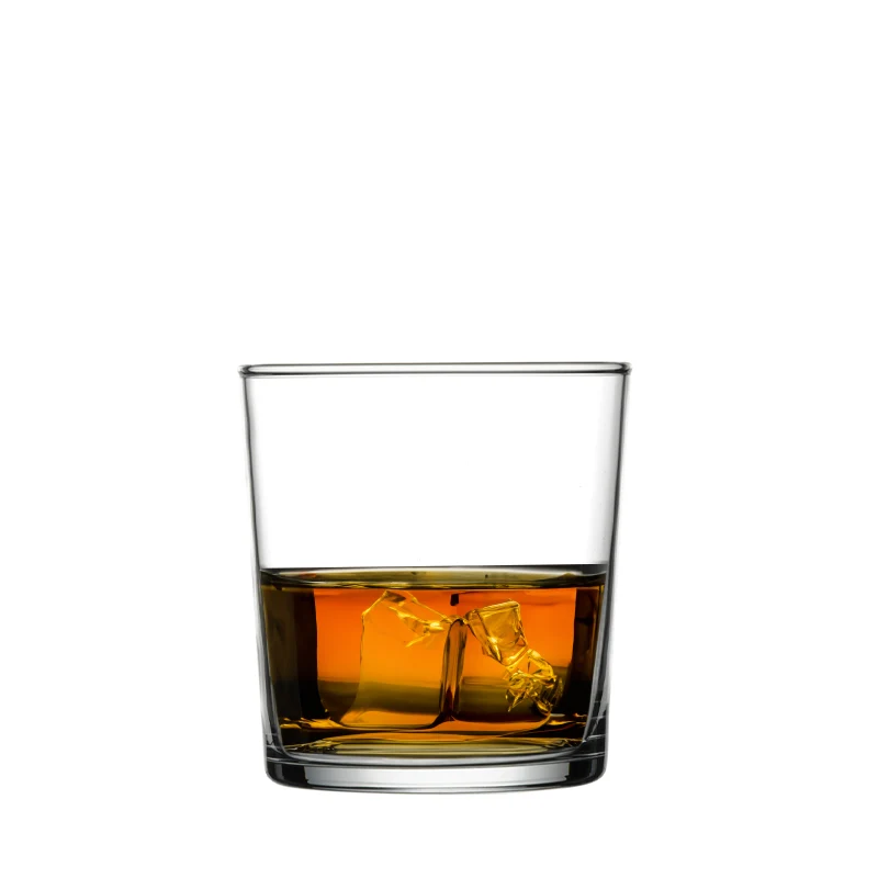 38 cl - Bistro Bar Bicchiere Whisky in Vetro Temperato - Set 12 Pezzi