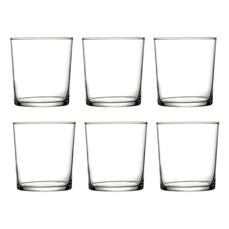 38 cl - Bistro Bar Bicchiere Whisky in Vetro Temperato - Set 12 Pezzi