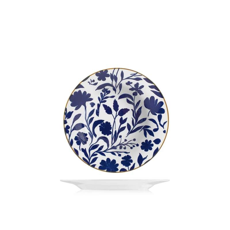 Royal Petals Servizio Piatti In Porcellana - Set 18 Pz