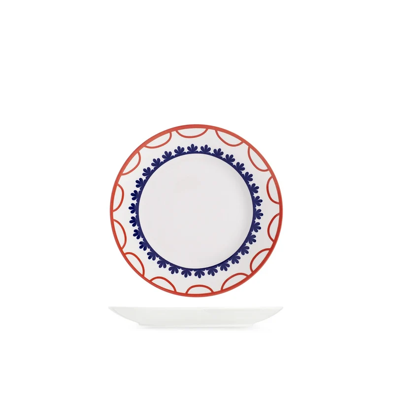 Zephyra Servizio Piatti In Porcellana - Set 18 Pz