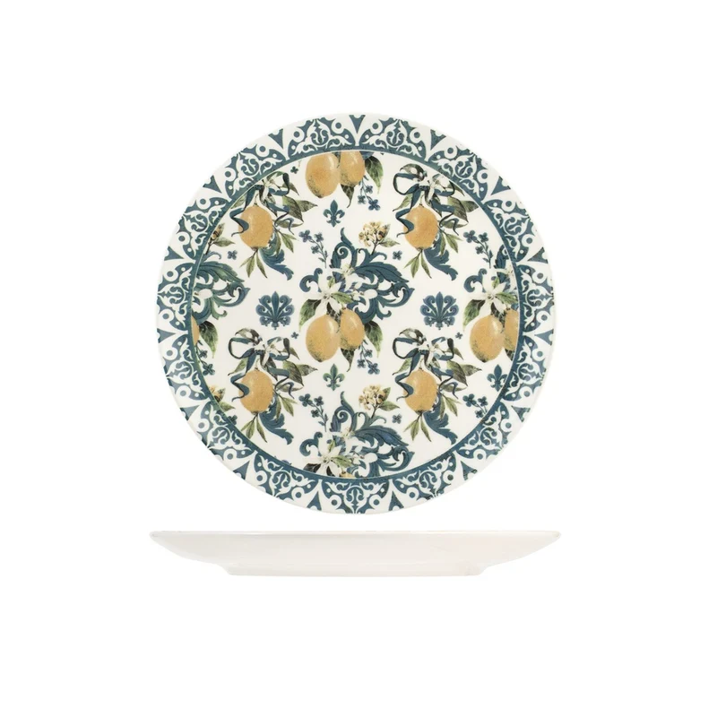 Coupe Sicily Servizio Piatti In Stoneware - Set 18 Pz
